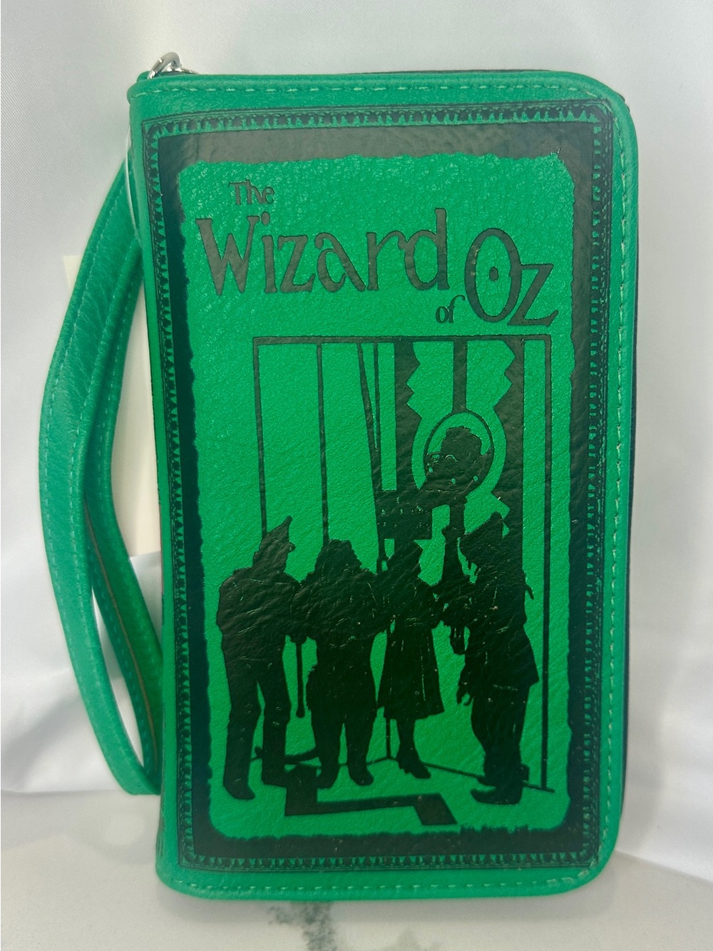 Wizard of Oz Book Wallet Wristlet RFID Blocking NWT Emerald Green